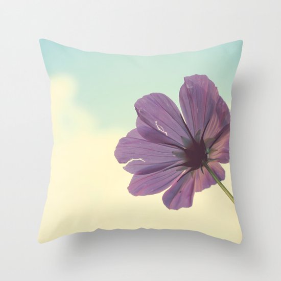 Torn but Never Broken Throw Pillow