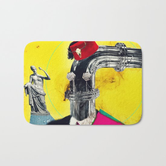 Hey Mom, Look at My New Pipe! Bath Mat