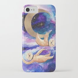 Sloths in Space iPhone Case