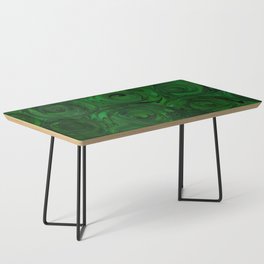 Emerald Green Roses Coffee Table