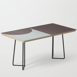 Mid Century Modern Geometric Shapes Coffee Table