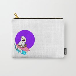 Betti the Yeti Surfin' by Way of the Purple Moon Carry-All Pouch