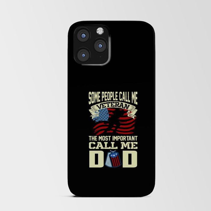 some people call me veteran iPhone Card Case