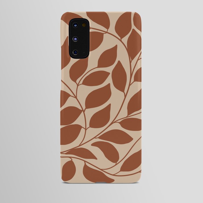 Vintage leaves 3 Android Case