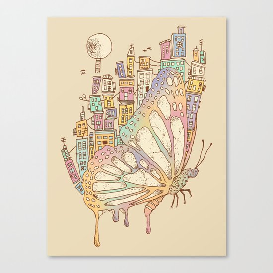 Life Weighs Heavy on Me Canvas Print