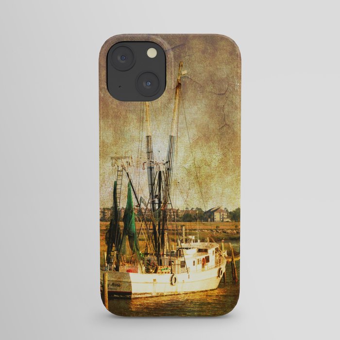Old Shrimp Boat iPhone Case