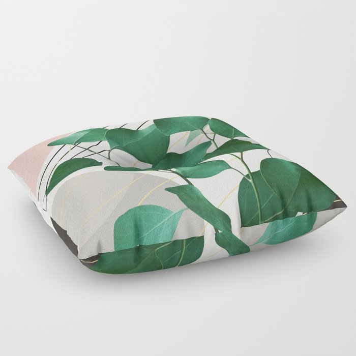 Eucalyptus Glam #2 #tropical #wall #decor #art #society6 Floor Pillow