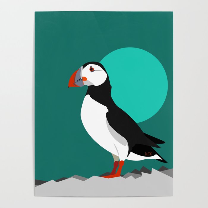 The Puffin by IxCO Poster