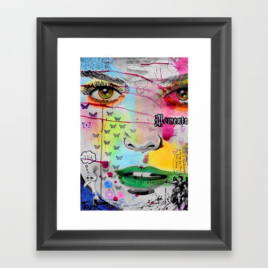 memento Framed Art Print