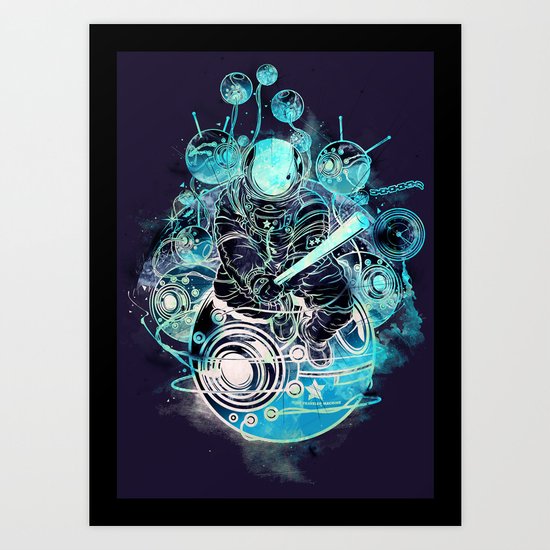 Time Traveler Art Print