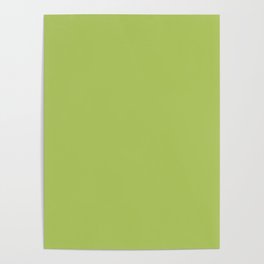 Juicy Lime Green Poster