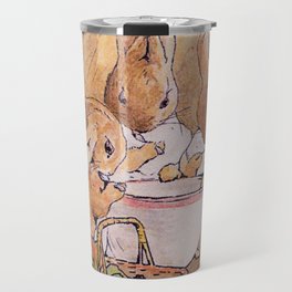 Rabbit group - Beatrix Potter Travel Mug
