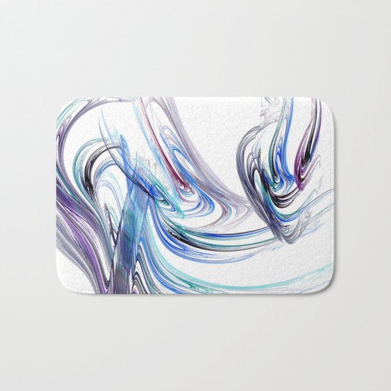 Colour Abstractions Bath Mat