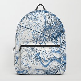 Waco City Map - USA Town Map -  Backpack