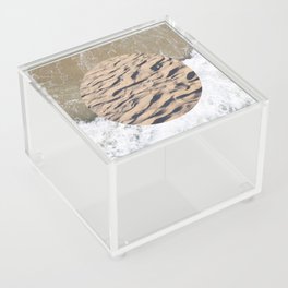 Sand On Ocean Acrylic Box