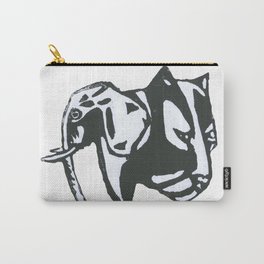 Elephant & Panther Carry-All Pouch