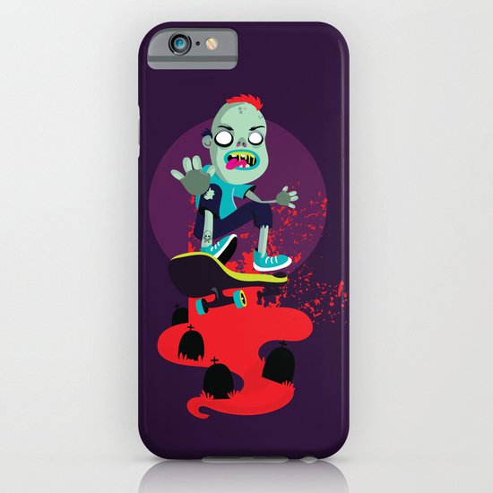 Skater zombie iPhone & iPod Case