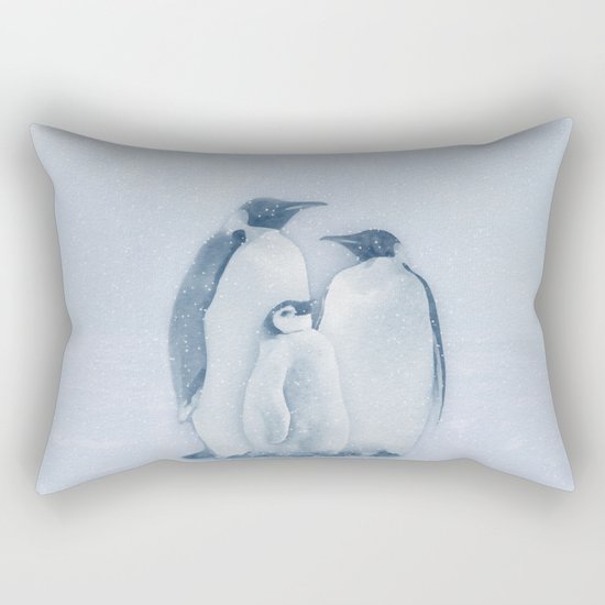 Penguins Rectangular Pillow