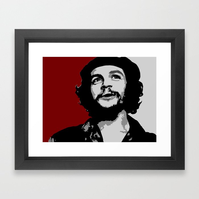 Ernesto Che Guevara smile Long Sleeve T Shirt by Sofia Youshi