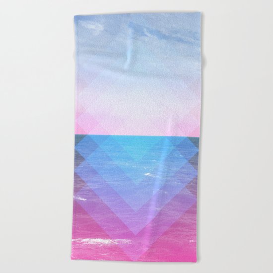 Sea Diamonds Beach Towel