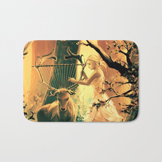 Feral Strings Bath Mat