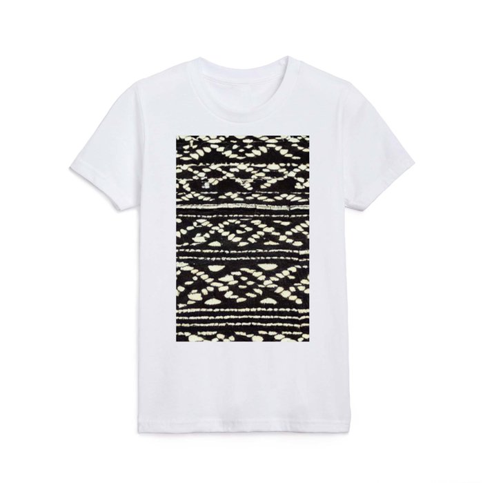 Berber Design Black E5 Kids T Shirt