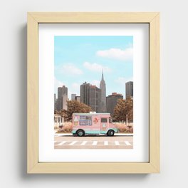 New York Ice Cream Recessed Framed Print