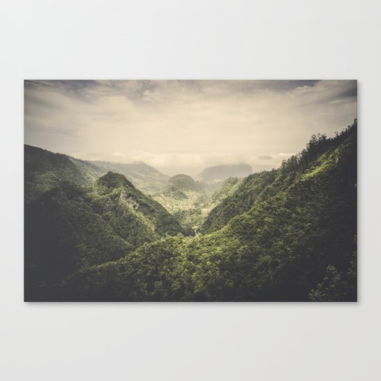 The Valley Canvas Print