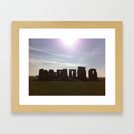 Stonehenge Framed Art Print
