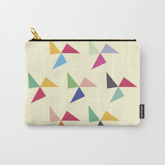 Colorful geometric pattern III Carry-All Pouch