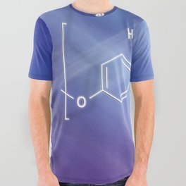 Polycarbonate PC, Structural chemical formula All Over Graphic Tee