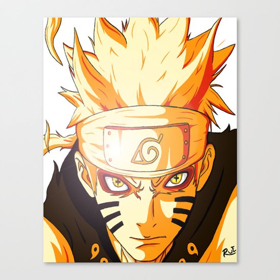 Naruto: Sage Beast Mode Canvas Print