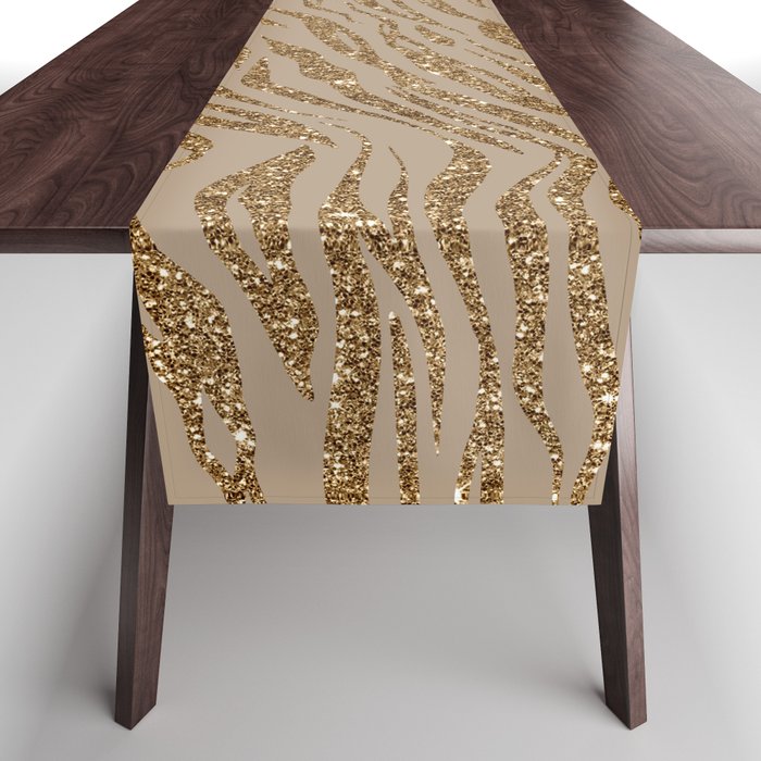 Zebra table runner hotsell