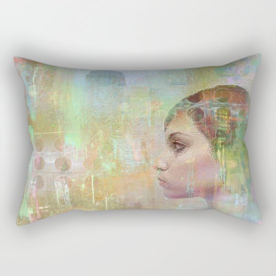 if you go away Rectangular Pillow
