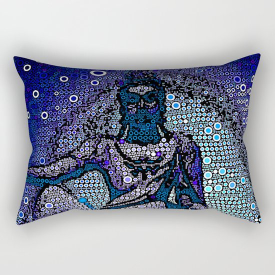 CHINA CONTEMPLATION ON ANTIQUITY Rectangular Pillow