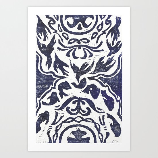 Where the Wind and Waters Meet Art Print