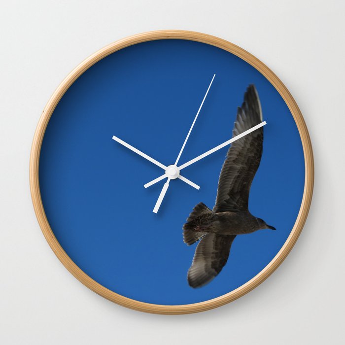 Flying Hawk Wall Clock