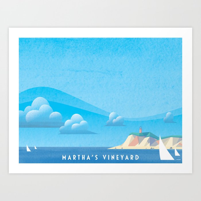 Marthas Vineyard Art Print