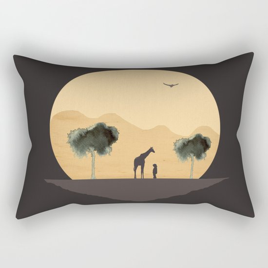 The Runaway Rectangular Pillow