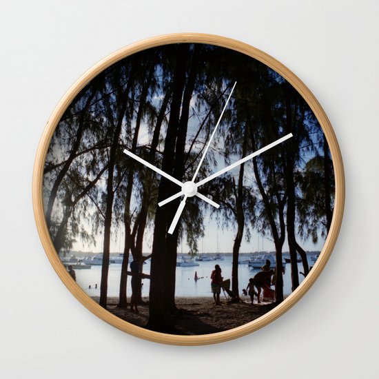 Last Ray of Sun Wall Clock
