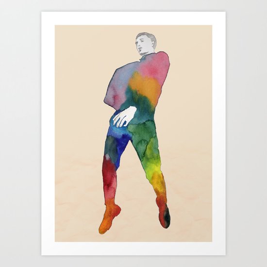 One Two Three - JUMP Art Print