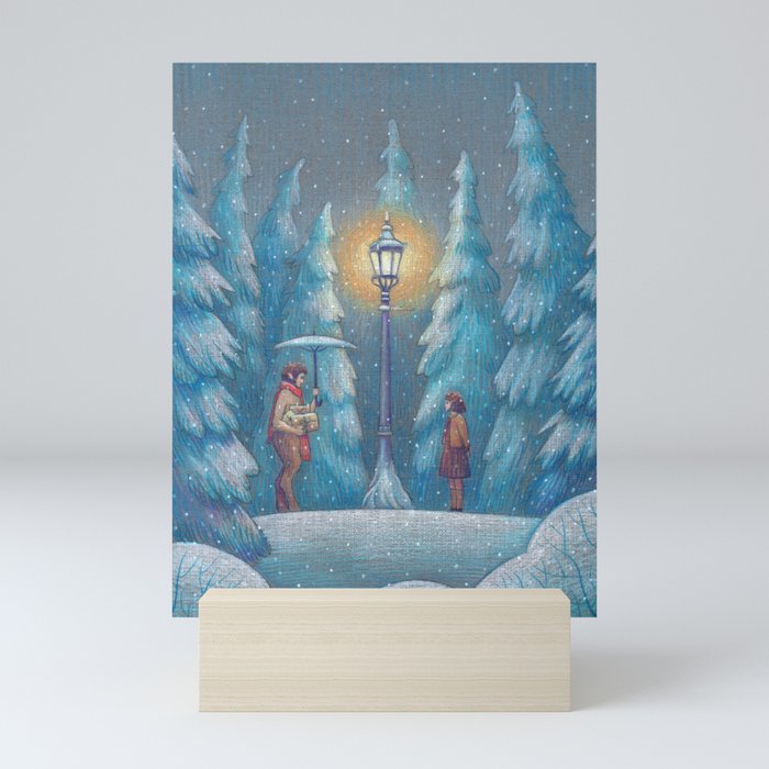 Narnia Magic Lantern Mini Art Print