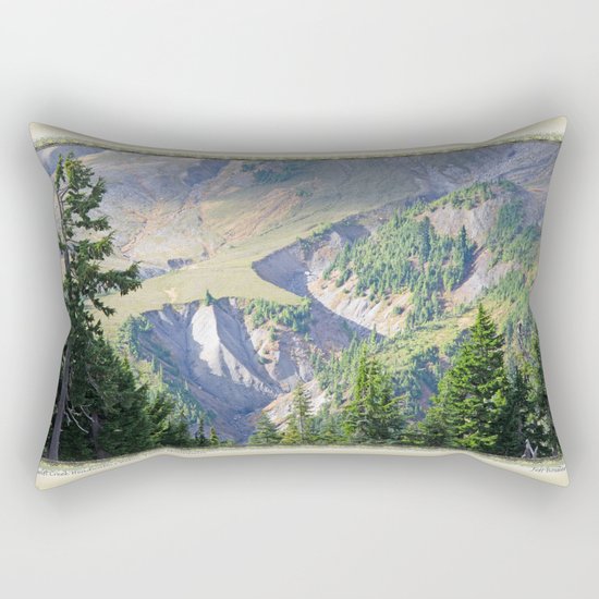 SWIFT CREEK HEADWATERS BELOW TABLE MOUNTAIN Rectangular Pillow