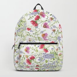 Flowering Meadow - Watercolor Backpack