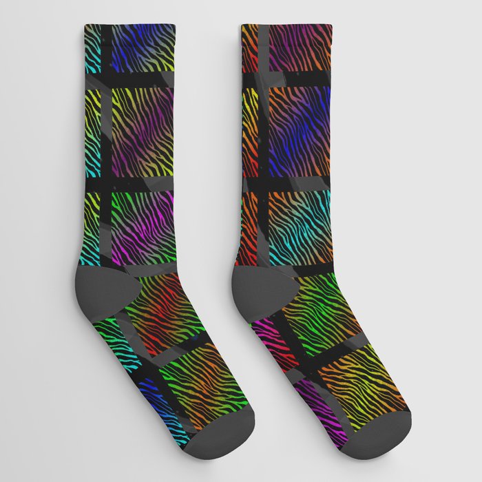 Ripped SpaceTime Stripes Collection Socks