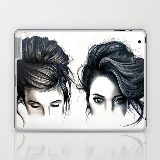 Hair Laptop & iPad Skin