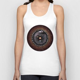 Observable Universe Logarithmic Illustration (Annotated 2019 Version!) Unisex Tank Top