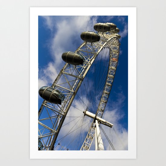 London Eye Art Print