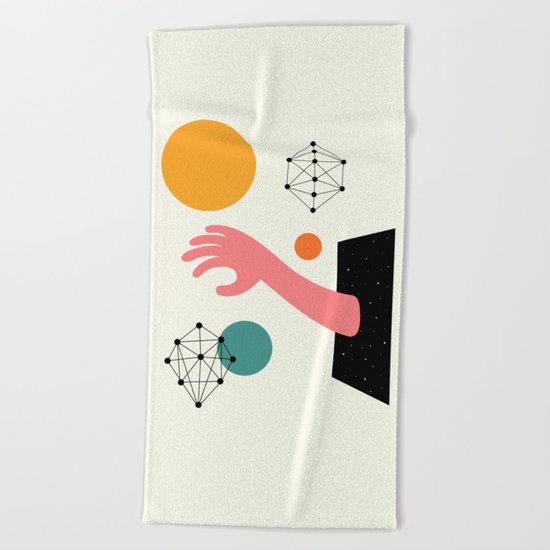 Searching Beach Towel