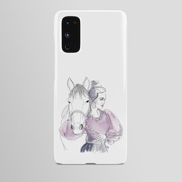 Horse and Woman I Android Case